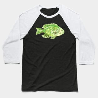 Cute Cartoon Fish Baseball T-Shirt